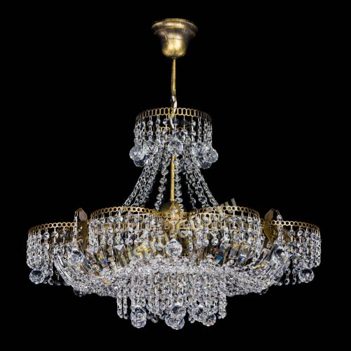 Люстра Камея Шар с подвесом под бронзу в Симферополе Гусь Хрустальный