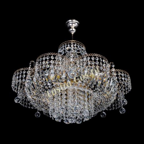 Люстра Камея Шар с подвесом в Симферополе Гусь Хрустальный