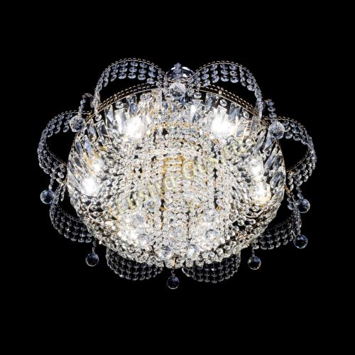 Люстра Камея Шар с подвесом в Симферополе Гусь Хрустальный