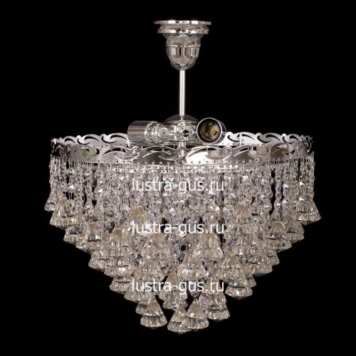 Люстра Капель конус 40 в Симферополе Гусь Хрустальный