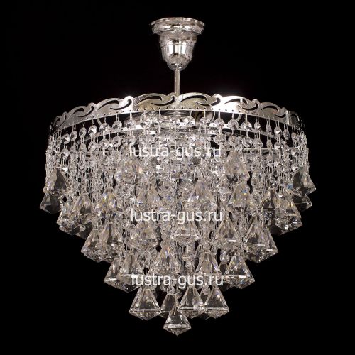 Люстра Капель конус 40 в Симферополе Гусь Хрустальный