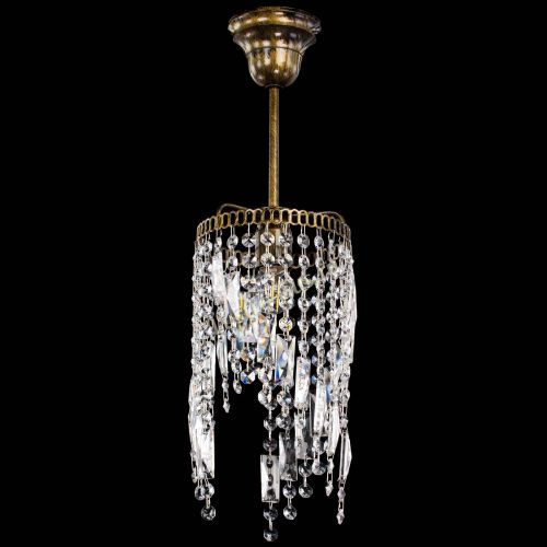 Люстра Капель мини №4 под бронзу в Симферополе Гусь Хрустальный