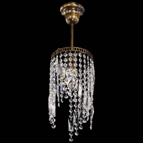 Люстра Капель мини №4 под бронзу в Симферополе Гусь Хрустальный