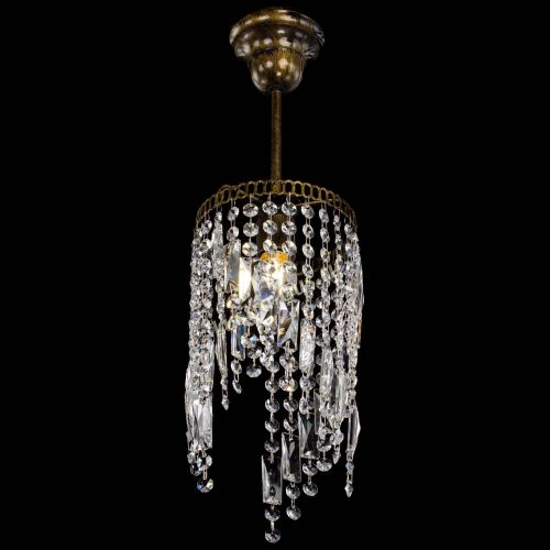 Люстра Капель мини №4 под бронзу в Симферополе Гусь Хрустальный