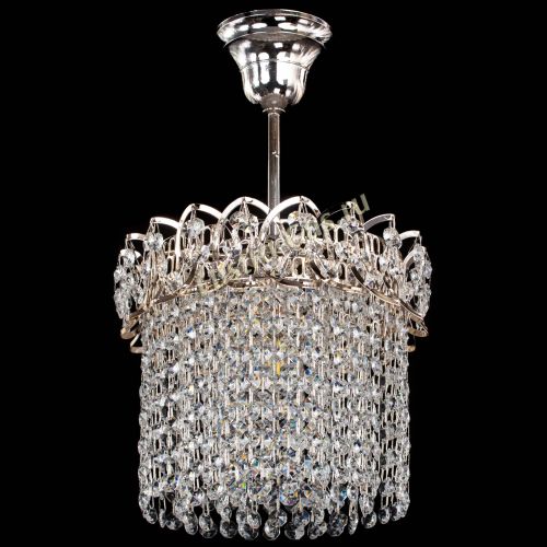 Люстра Капель оптикон №1 с подвесом в Симферополе Гусь Хрустальный