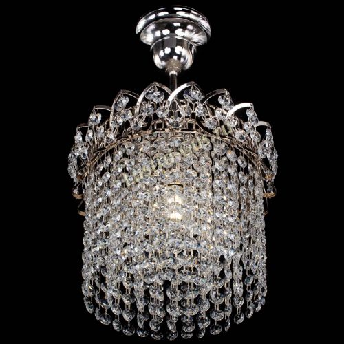 Люстра Капель оптикон №1 с подвесом в Симферополе Гусь Хрустальный