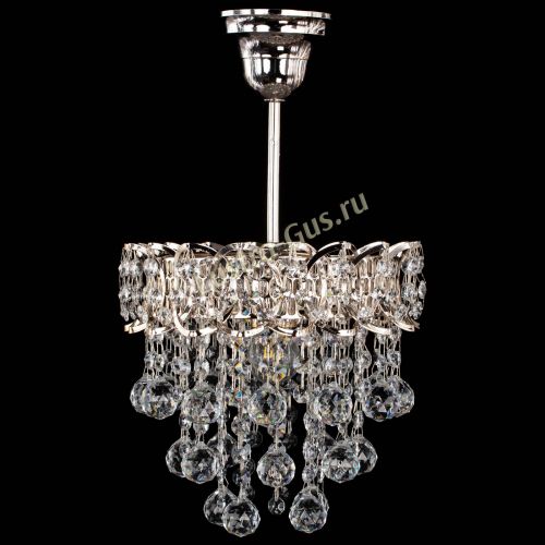 Люстра Капель оптикон шар №1 с подвесом в Симферополе Гусь Хрустальный