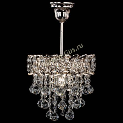 Люстра Капель оптикон шар №1 с подвесом в Симферополе Гусь Хрустальный