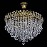 Люстра Капель Пирамида 30 с подвесом под бронзу в Симферополе