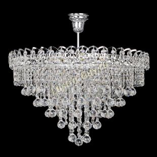  Люстра Капель Пирамида Шар 30 с подвесом - СКИДКА!!!