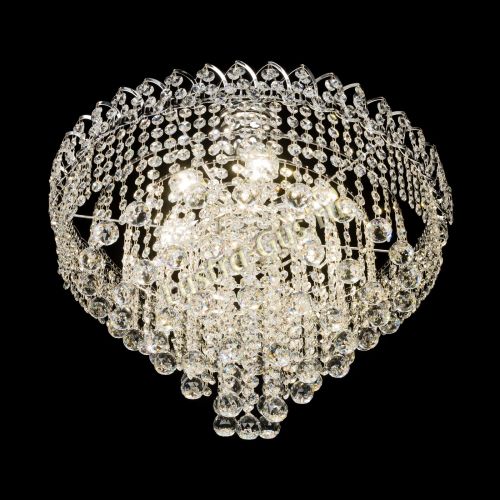 Люстра Капель Пирамида Шар 30 с подвесом в Симферополе Гусь Хрустальный