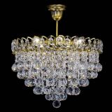 Люстра Капель Пирамида Шар 40 с подвесом под бронзу в Симферополе