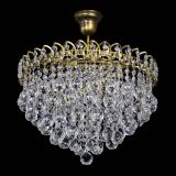 Люстра Капель Пирамида Шар 40 с подвесом под бронзу в Симферополе