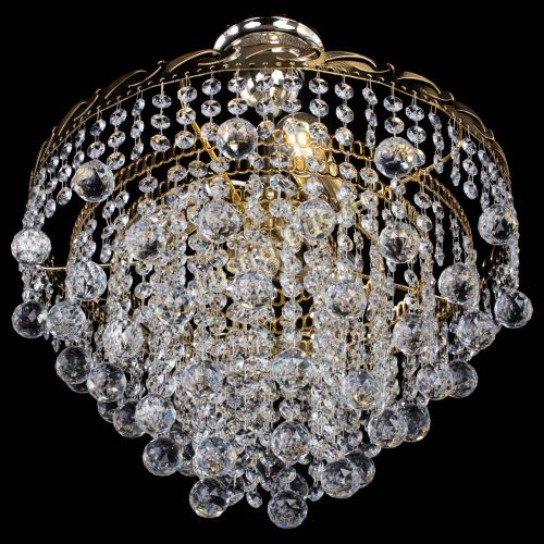 Люстра Капель Шар 30мм с подвесом в Симферополе Гусь Хрустальный