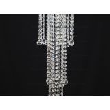 Люстра Капель 5 ламп шар 40 мм длинная в Симферополе