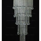 Люстра Капель 5 ламп шар 40 мм длинная в Симферополе