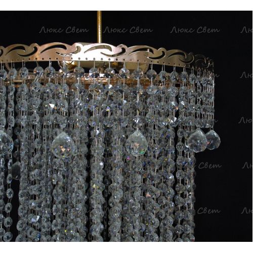 Люстра Капель Винтаж 3 лампы подвесная в Симферополе Гусь Хрустальный