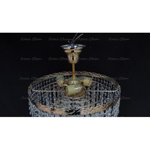 Люстра Капель Винтаж 3 лампы подвесная в Симферополе Гусь Хрустальный