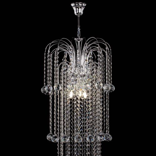 Люстра Каскад длинный в Симферополе Гусь Хрустальный