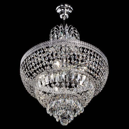 Люстра Каскад Флоренция №5 с подвесом в Симферополе Гусь Хрустальный