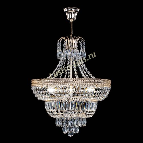 Люстра Каскад Флоренция №5 с подвесом в Симферополе Гусь Хрустальный