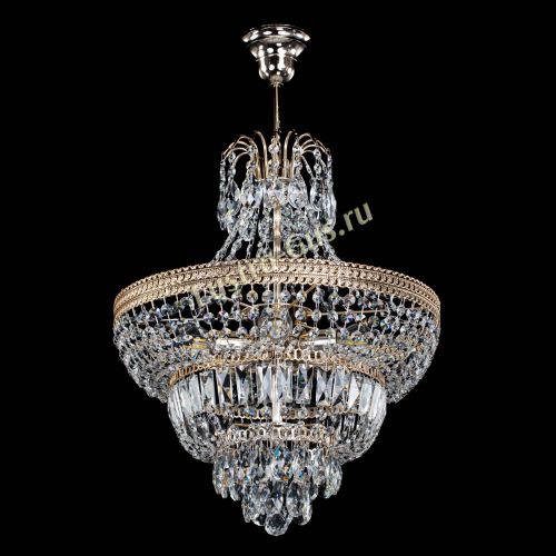 Люстра Каскад Флоренция №5 с подвесом в Симферополе Гусь Хрустальный