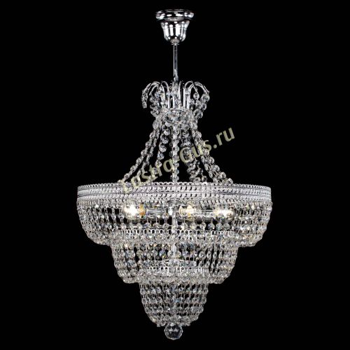 Люстра Каскад Флоренция обтикон №5 с подвесом в Симферополе Гусь Хрустальный