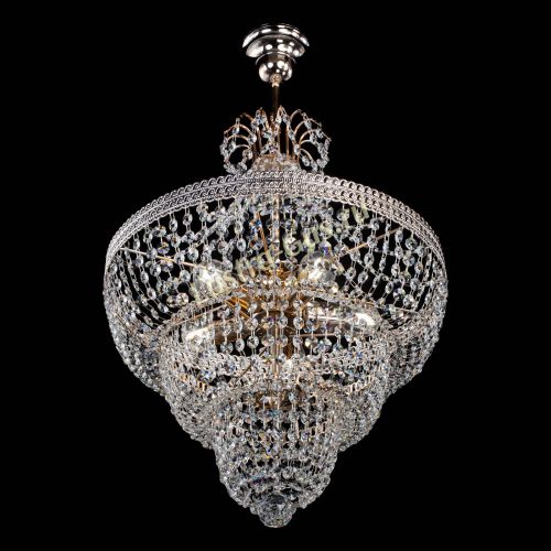 Люстра Каскад Флоренция обтикон №5 с подвесом в Симферополе Гусь Хрустальный