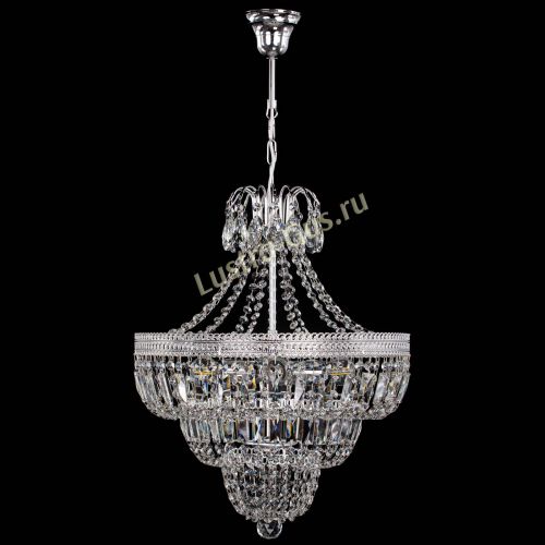 Люстра Каскад Флоренция обтикон №5 удлиненная в Симферополе Гусь Хрустальный