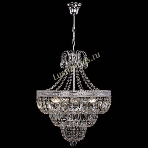 Люстра Каскад Флоренция обтикон №5 удлиненная в Симферополе Гусь Хрустальный
