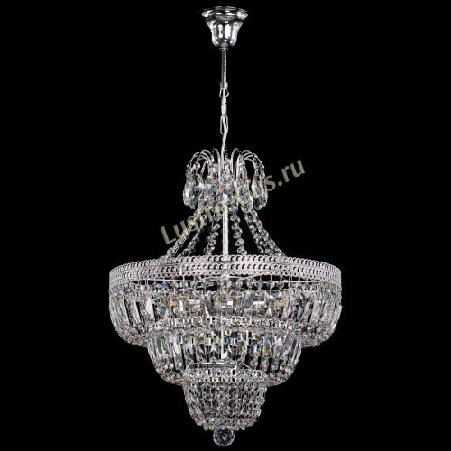 Люстра Каскад Флоренция обтикон №5 удлиненная в Симферополе Гусь Хрустальный