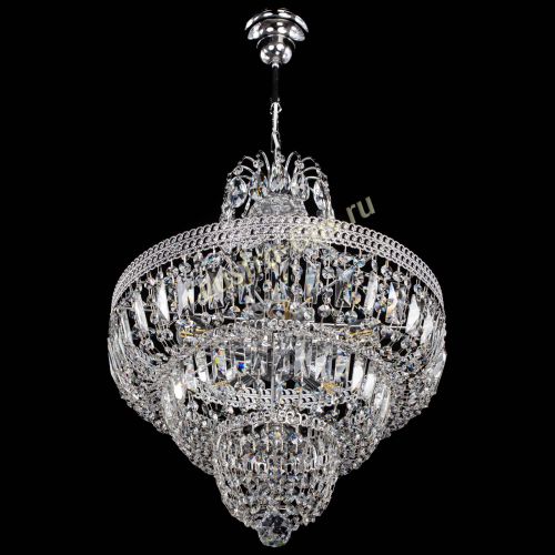 Люстра Каскад Флоренция обтикон №5 удлиненная в Симферополе Гусь Хрустальный