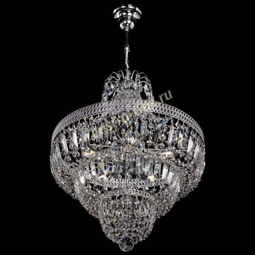 Люстра Каскад Флоренция обтикон №5 удлиненная в Симферополе Гусь Хрустальный