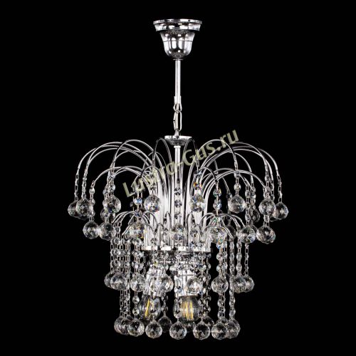 Люстра Каскад Шар №2 в Симферополе Гусь Хрустальный