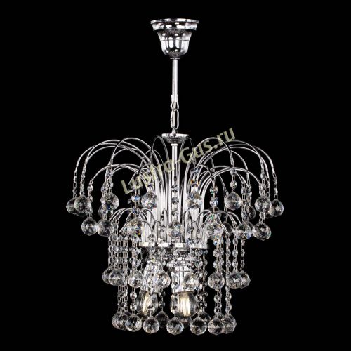 Люстра Каскад Шар №2 в Симферополе Гусь Хрустальный