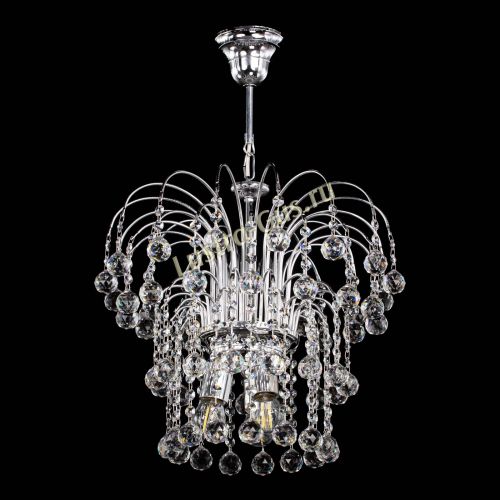 Люстра Каскад Шар №2 в Симферополе Гусь Хрустальный