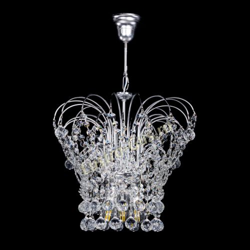Люстра Каскад Шар №3 в Симферополе Гусь Хрустальный