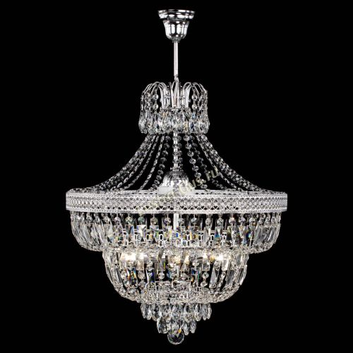 Люстра Каскад Венеция №5 с подвесом в Симферополе Гусь Хрустальный