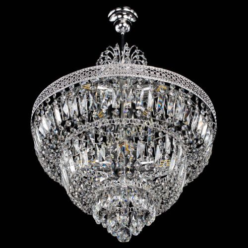 Люстра Каскад Венеция №5 с подвесом в Симферополе Гусь Хрустальный