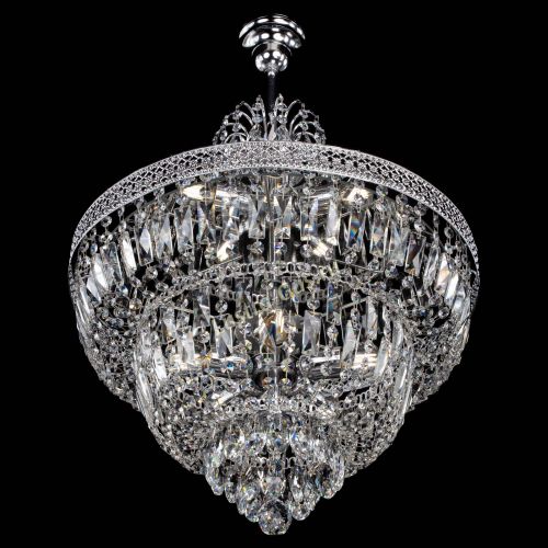 Люстра Каскад Венеция №5 с подвесом в Симферополе Гусь Хрустальный