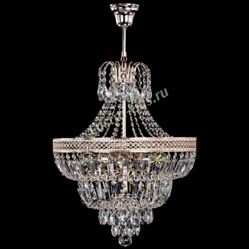 Люстра Каскад Венеция №5 с подвесом в Симферополе Гусь Хрустальный