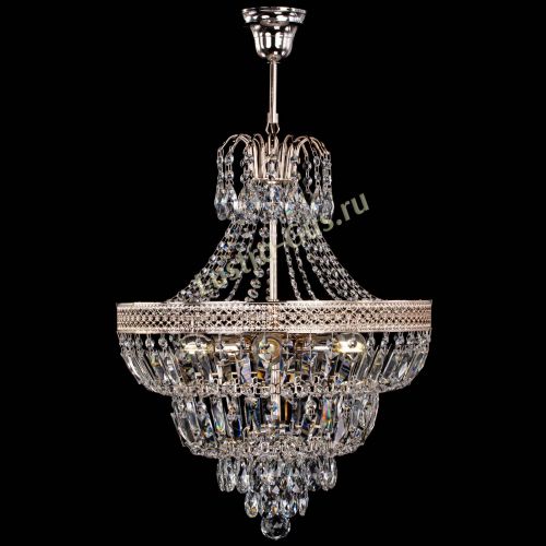 Люстра Каскад Венеция №5 с подвесом в Симферополе Гусь Хрустальный
