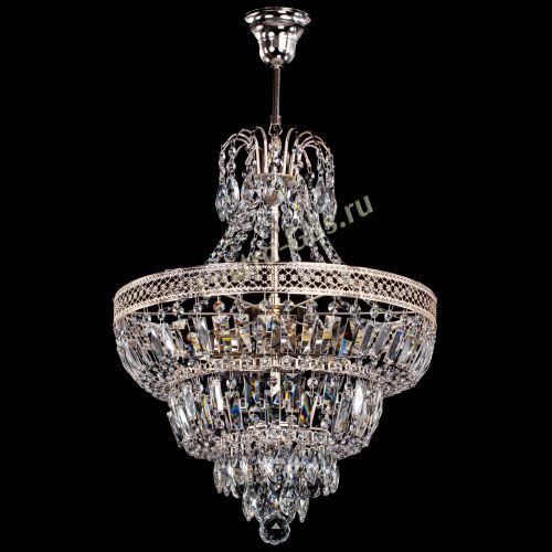 Люстра Каскад Венеция №5 с подвесом в Симферополе Гусь Хрустальный