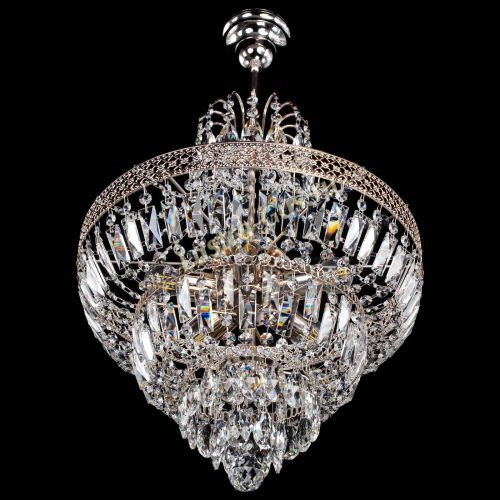 Люстра Каскад Венеция №5 с подвесом в Симферополе Гусь Хрустальный