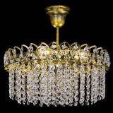 Люстра Хрустальная капель №3 под бронзу в Симферополе