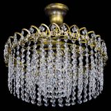 Люстра Хрустальная капель №3 под бронзу в Симферополе