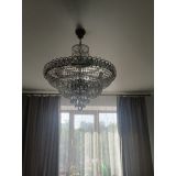 Люстра Хрустальный Каскад №8 с подвесом под бронзу в Симферополе