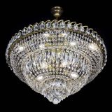 Люстра Хрустальный Каскад №8 с подвесом под бронзу в Симферополе
