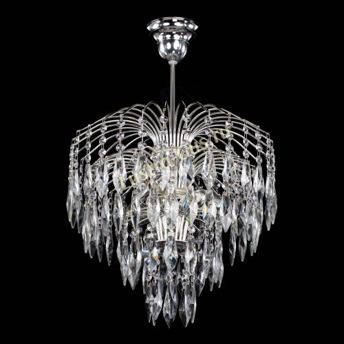 Люстра Хрустальные брызги камень Перо в Симферополе Гусь Хрустальный