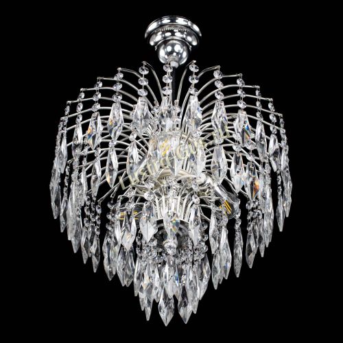 Люстра Хрустальные брызги камень Перо в Симферополе Гусь Хрустальный